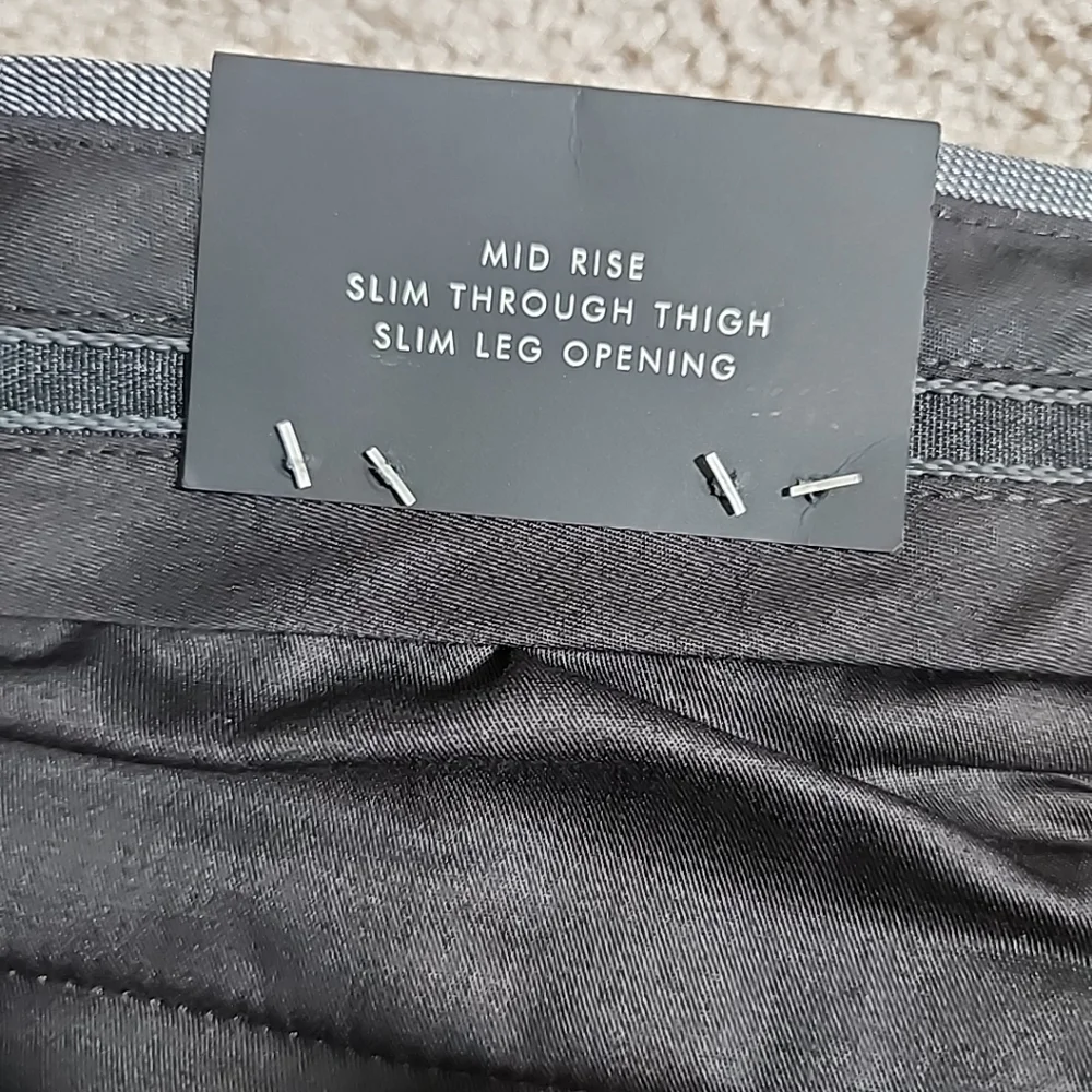 Banana Republic Slim Fit Mid Rise Slim Through Thigh Slim Leg Opening  Mens... - Picture 7 of 12